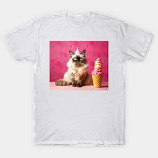 Ice Cream Cat T-Shirt